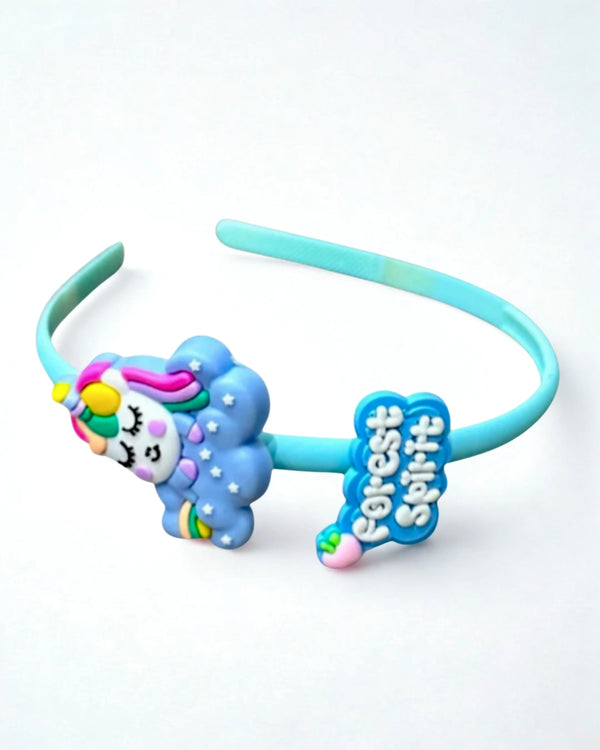 Unicorn & Cloud Kids Headband