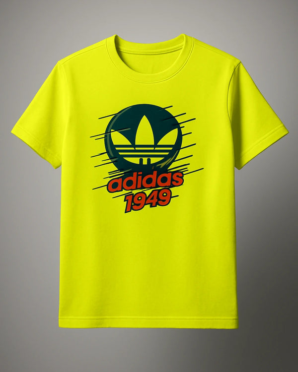 Bold Yellow Kids Boidas 1949 Summer T-Shirt
