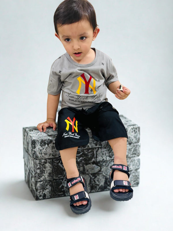 New York Yankees Kids' T-Shirt & Shorts Set – Casual & Sporty