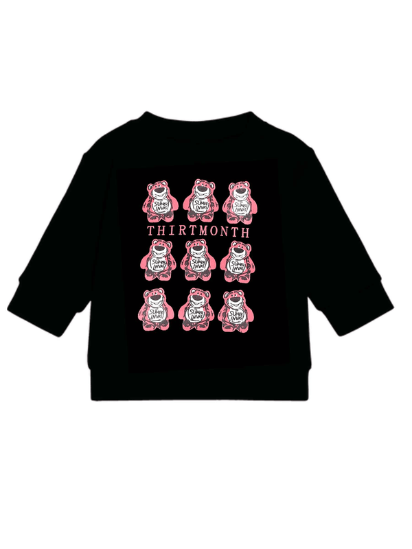 Baby T-Shirt / Baby sweat shirt with cute small bears