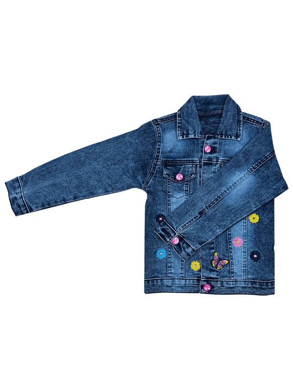 Baby jeans butterfly Jacket