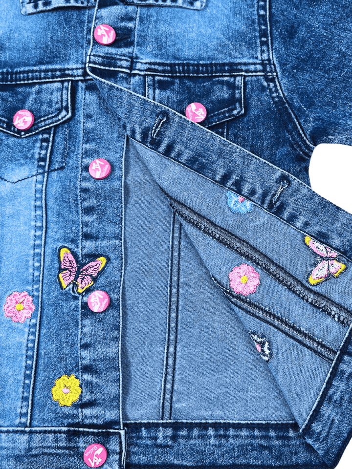 Baby jeans butterfly Jacket