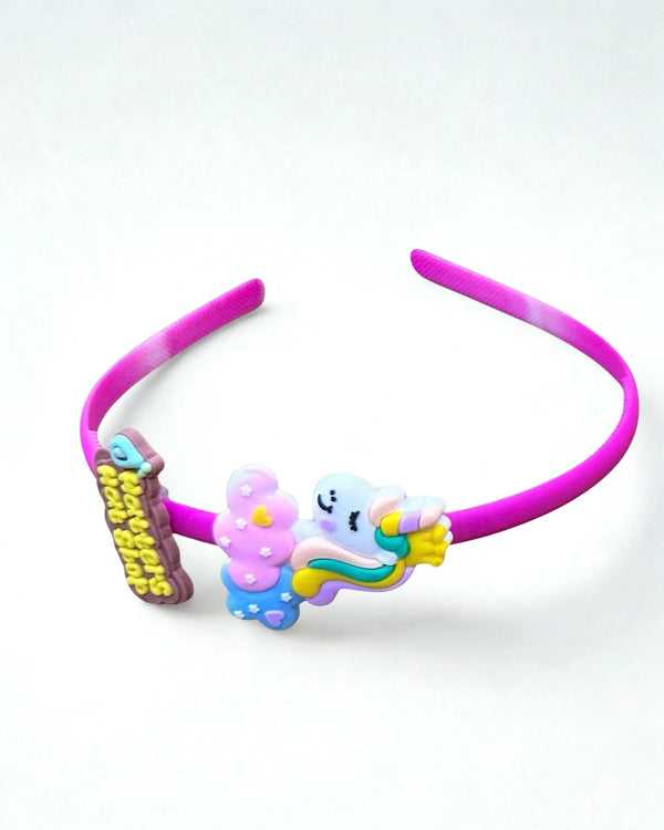 Imported Pink Rainbow Cloud Unicorn Headband