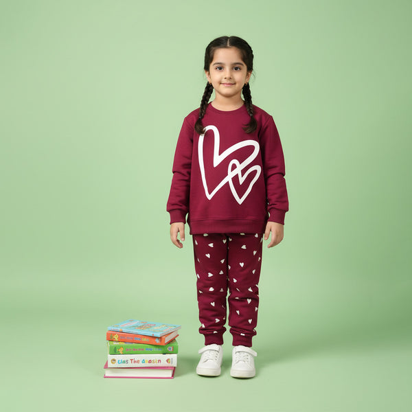 2-piece high quality fleece set.