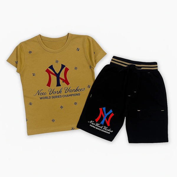 New York Yankees Kids' T-Shirt & Shorts Set – Casual & Sporty