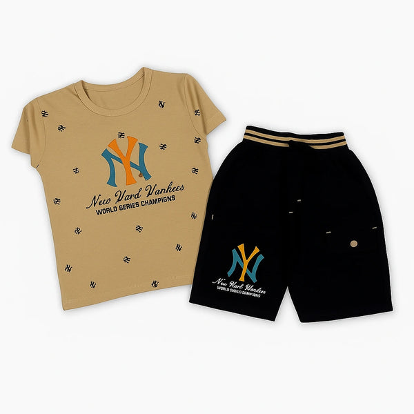 New York Yankees Kids' T-Shirt & Shorts Set – Trendy & Comfortable