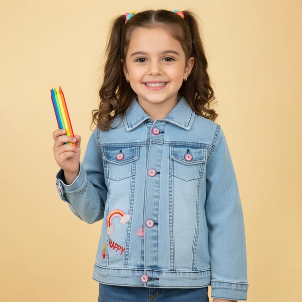 Baby jeans Unicorn Jacket
