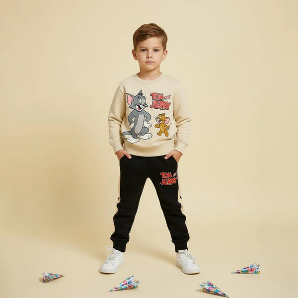 Tom n Jerry Sweatshirt & Jogger Set.