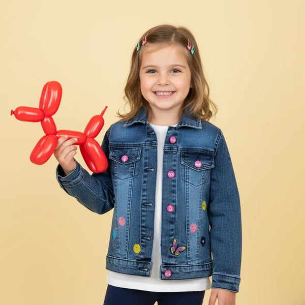 Baby jeans butterfly Jacket